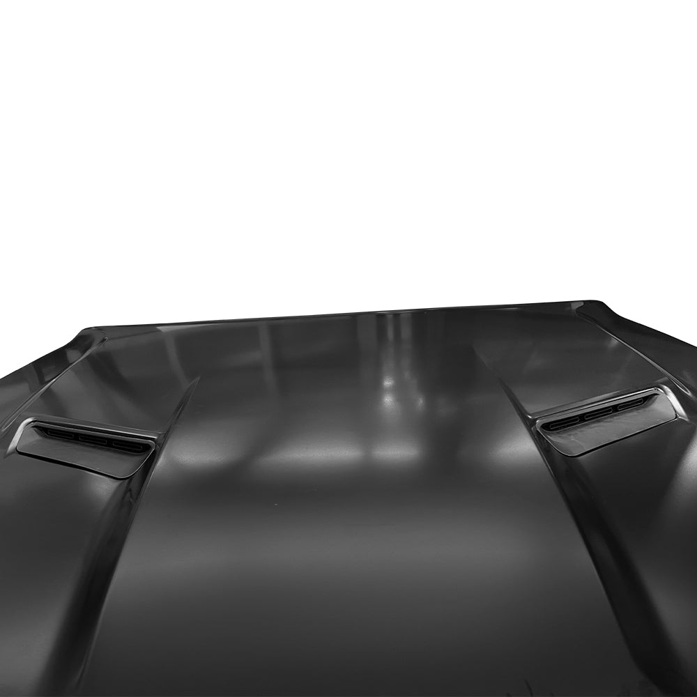 Replacement HOOD, WITH SCOOP, 2015-2018 Dodge Challenger, 68259670AA, (Alum)