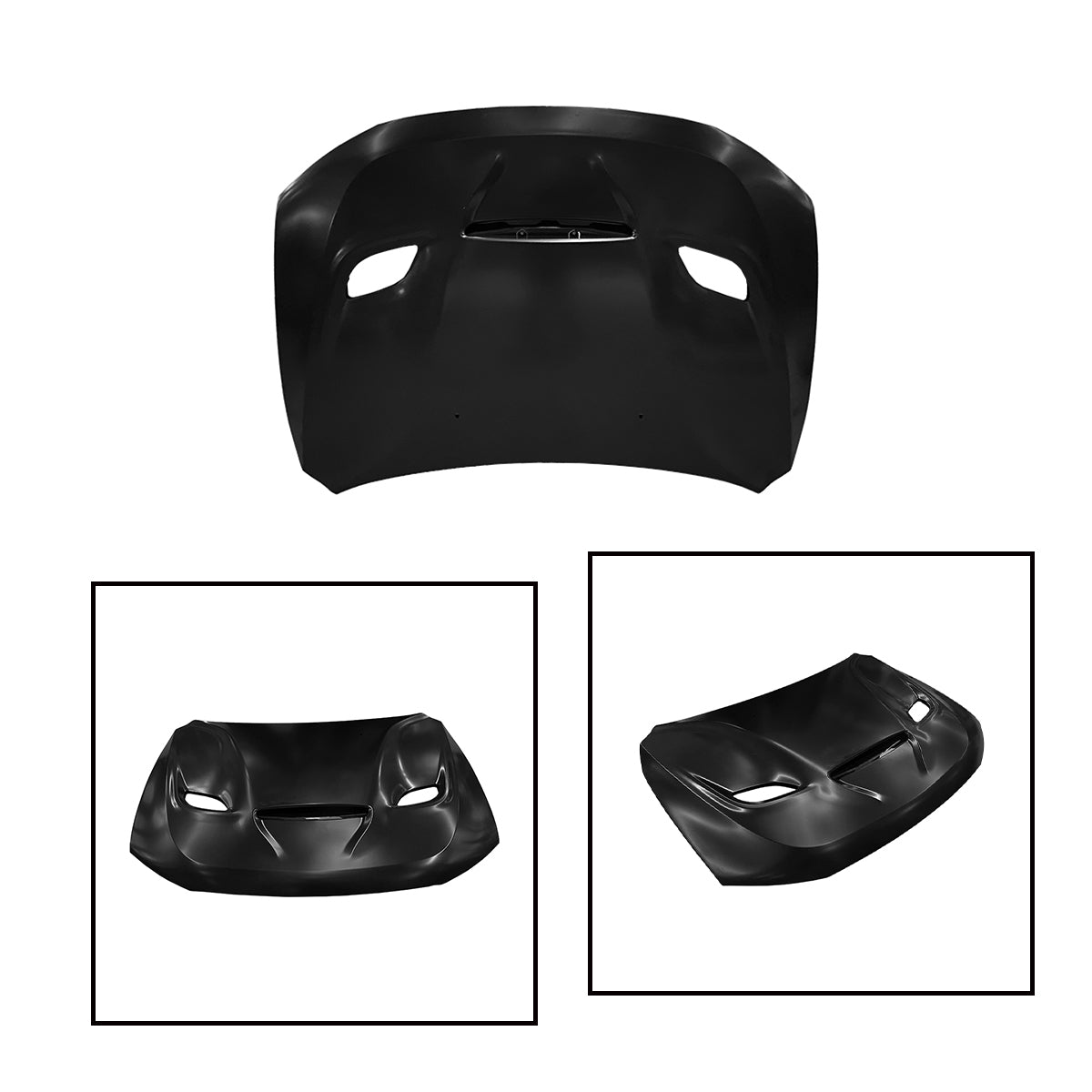 Replacement HOOD, FOR RT/SRT, 2011-2022 Dodge Durango, 68309501AG, (Alum)