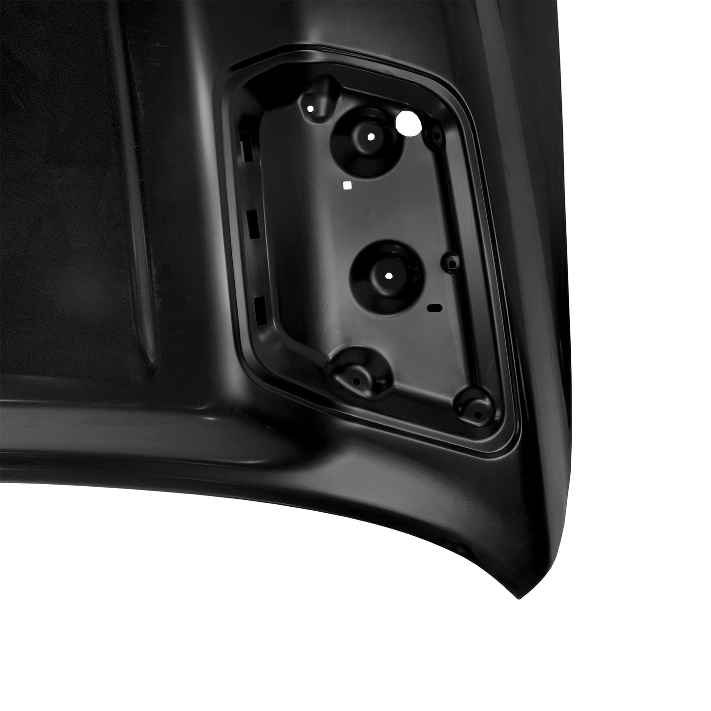 REPLACEMENT HOOD W/O SCOOP, 2021-2024, FOR DODGE RAM 2500 POWER WAGON , (ALUMINUM)