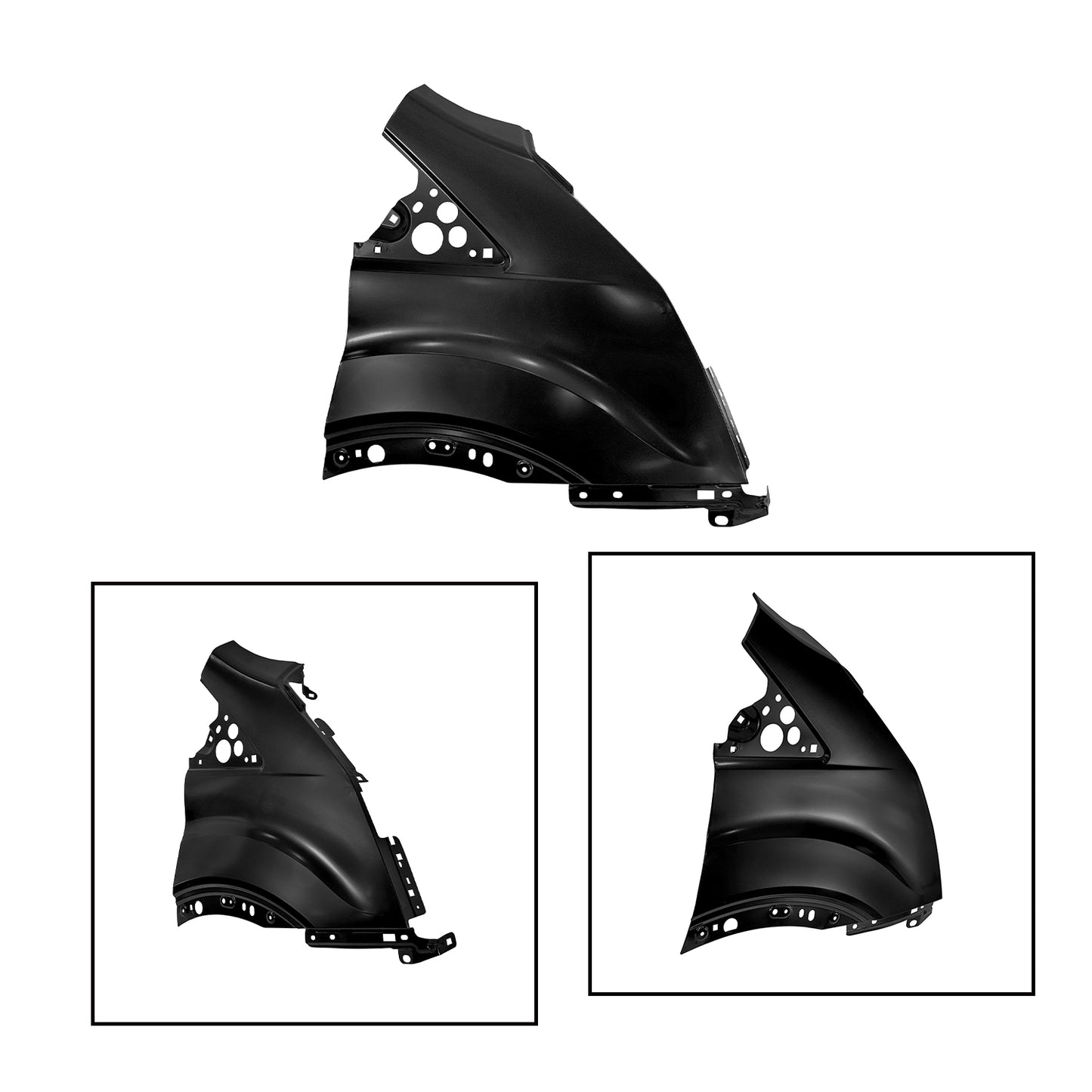 Replacement Front Fender, RH, 2015-2023 Ford Transit 150,250,350, Ck4Z16005A, (STEEL)