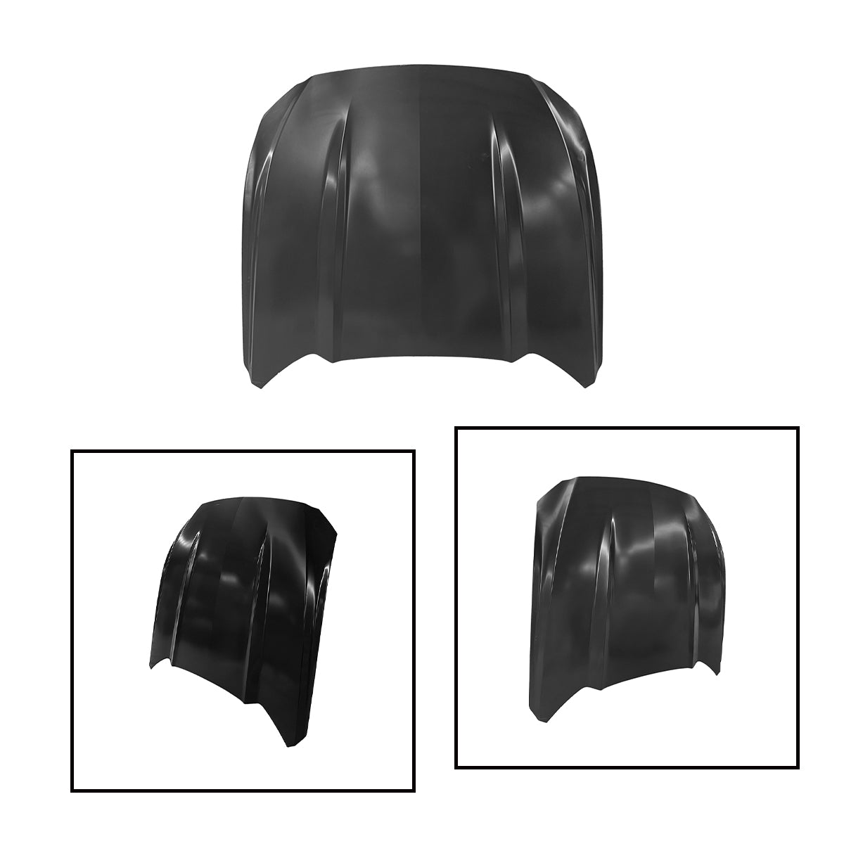 Replacement Hood, 2015-2017 Ford MuSTang, Fr3Z16612E, (ALUM)