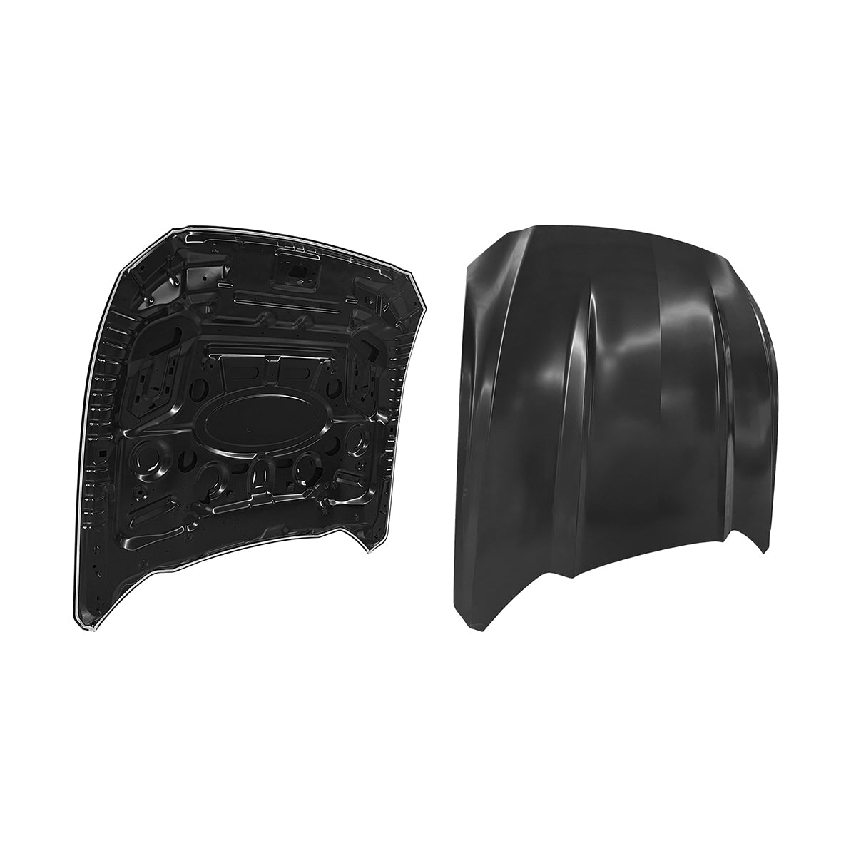 Replacement Hood, 2015-2017 Ford MuSTang, Fr3Z16612E, (ALUM)