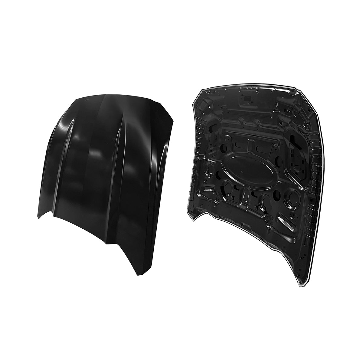 Replacement Hood, 2015-2017 Ford MuSTang, Fr3Z16612E, (ALUM)