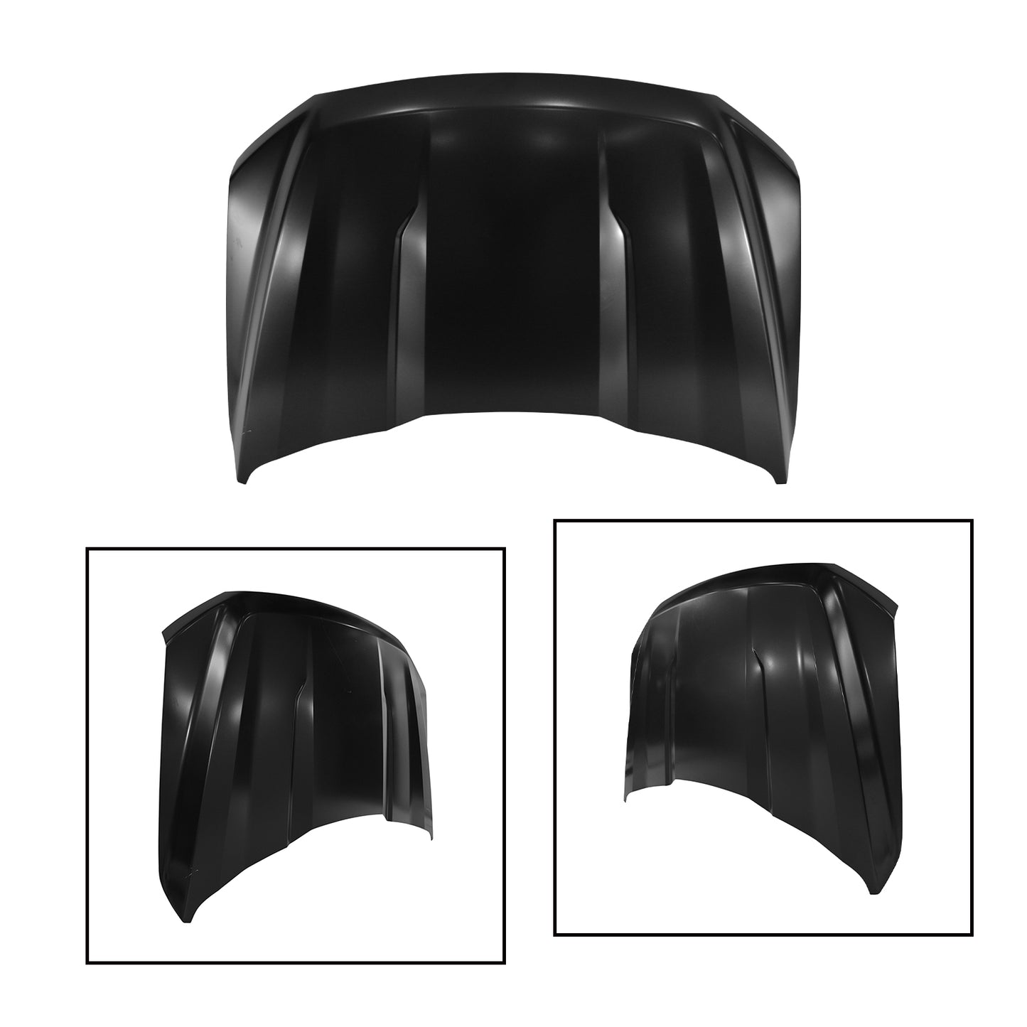 Replacement Hood, 2021-2023 Ford F150, Ml3Z16612D, (ALUM)