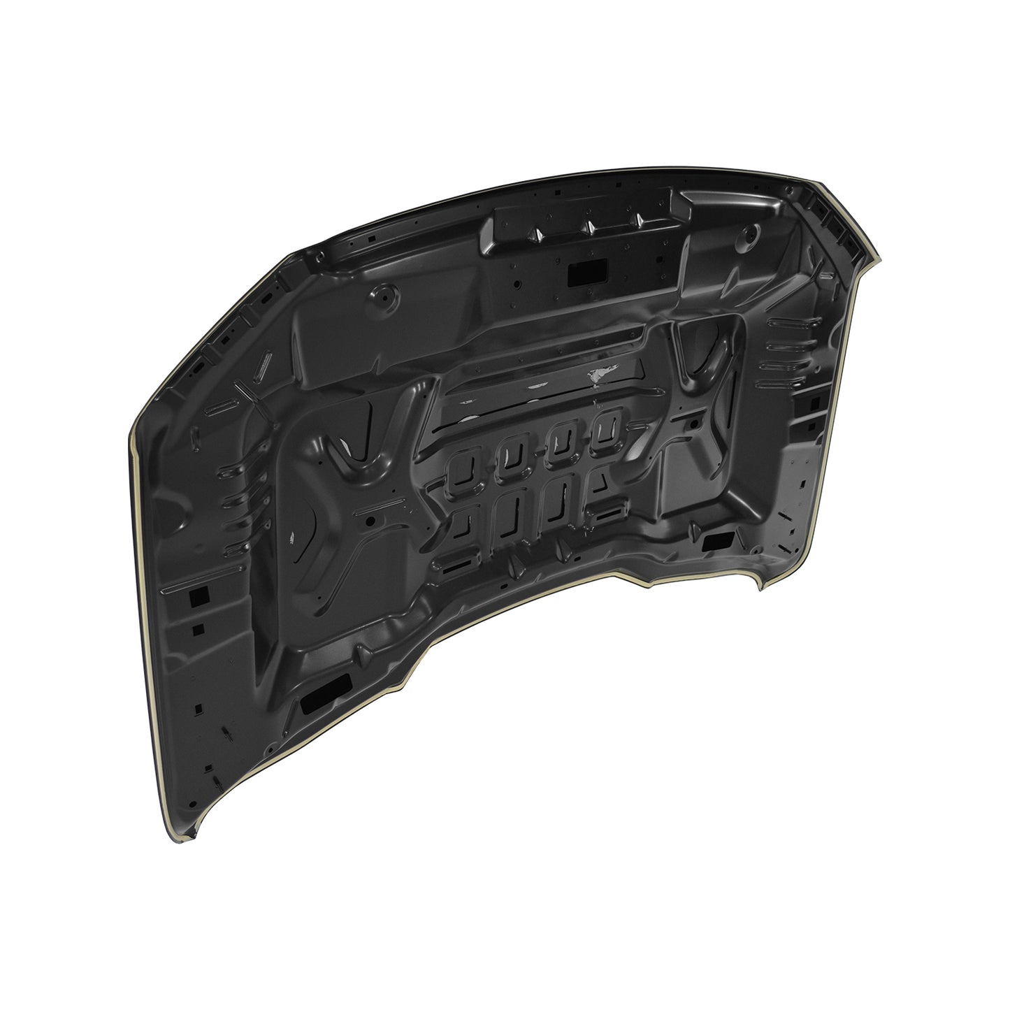 Replacement Hood, 2021-2023 Ford F150, Ml3Z16612D, (ALUM)