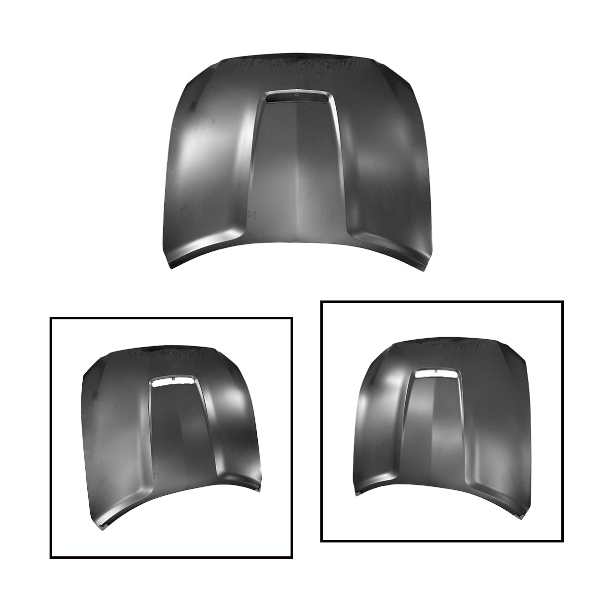 Replacement HOOD, 2015-2017 Shelby Mustang, HDM-FM15GT350, (Alum)