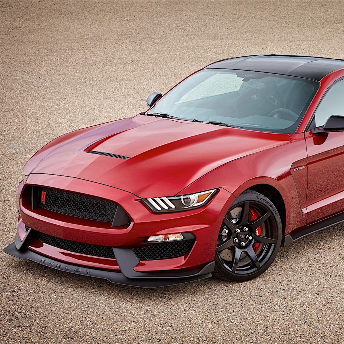 Replacement HOOD, 2015-2017 Shelby Mustang, HDM-FM15GT350, (Alum)