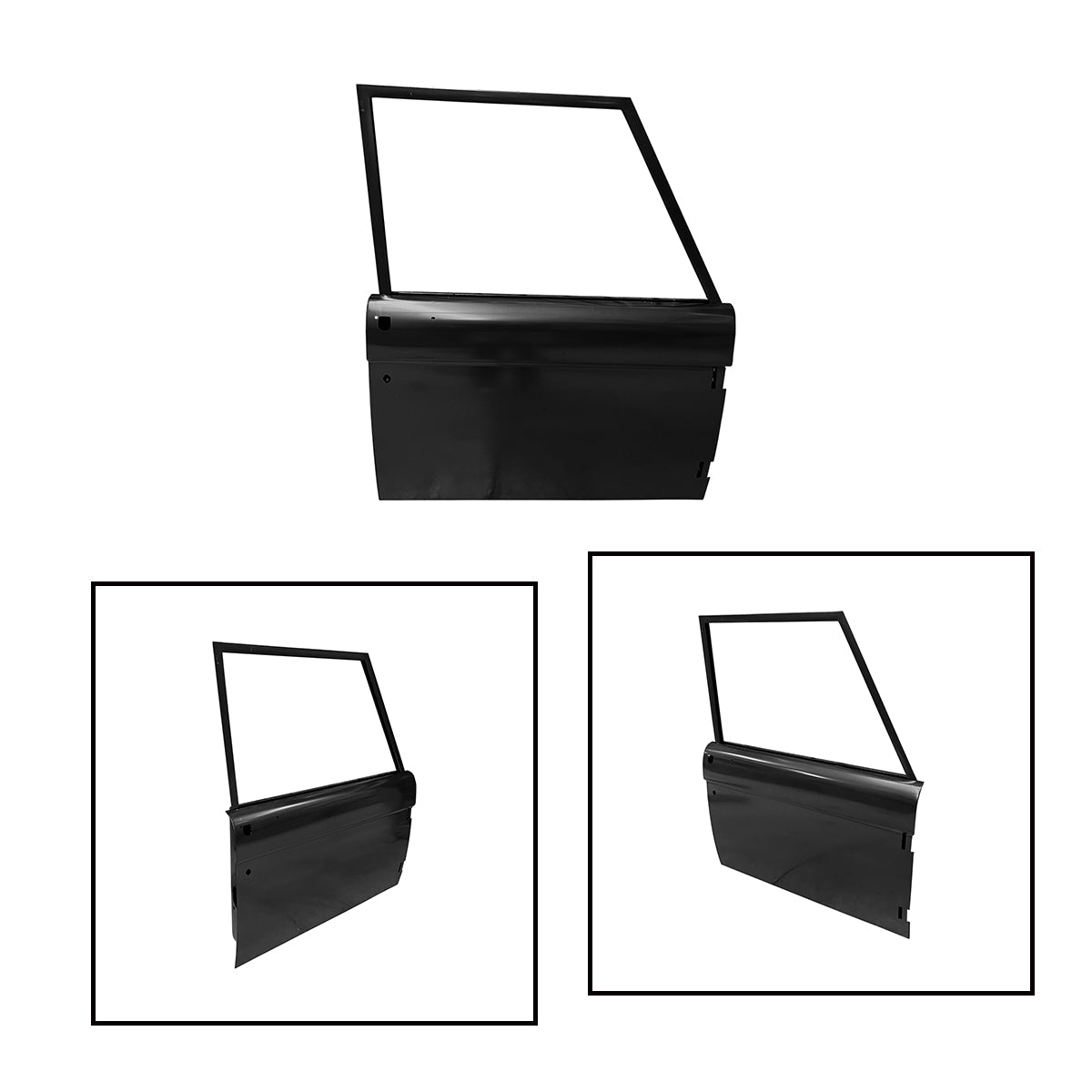 Replacement Front Door,RH, 1966-1977 Ford Bronco, (STEEL)