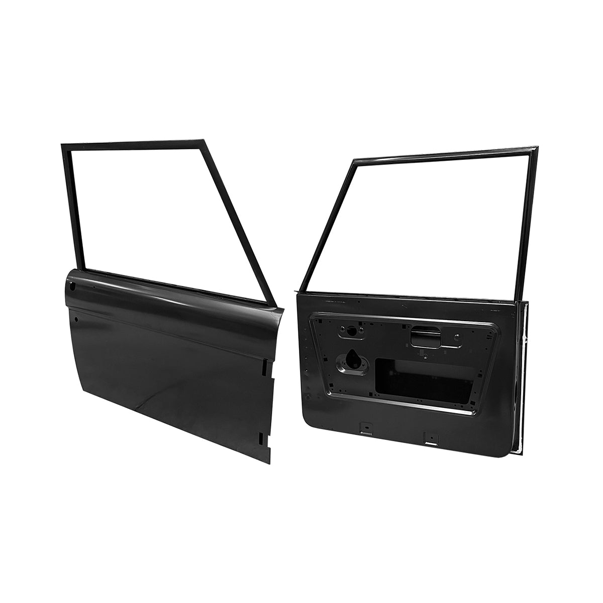 Replacement Front Door,RH, 1966-1977 Ford Bronco, (STEEL)