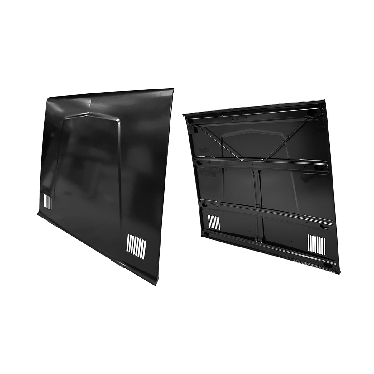 Replacement Hood, 1966-1977 Ford Bronco, (STEEL)