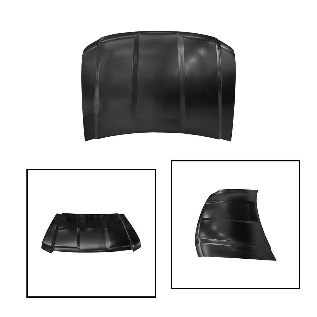 Replacement HOOD, 2014-2019 GMC Sierra 1500, 84348415,(Alum)