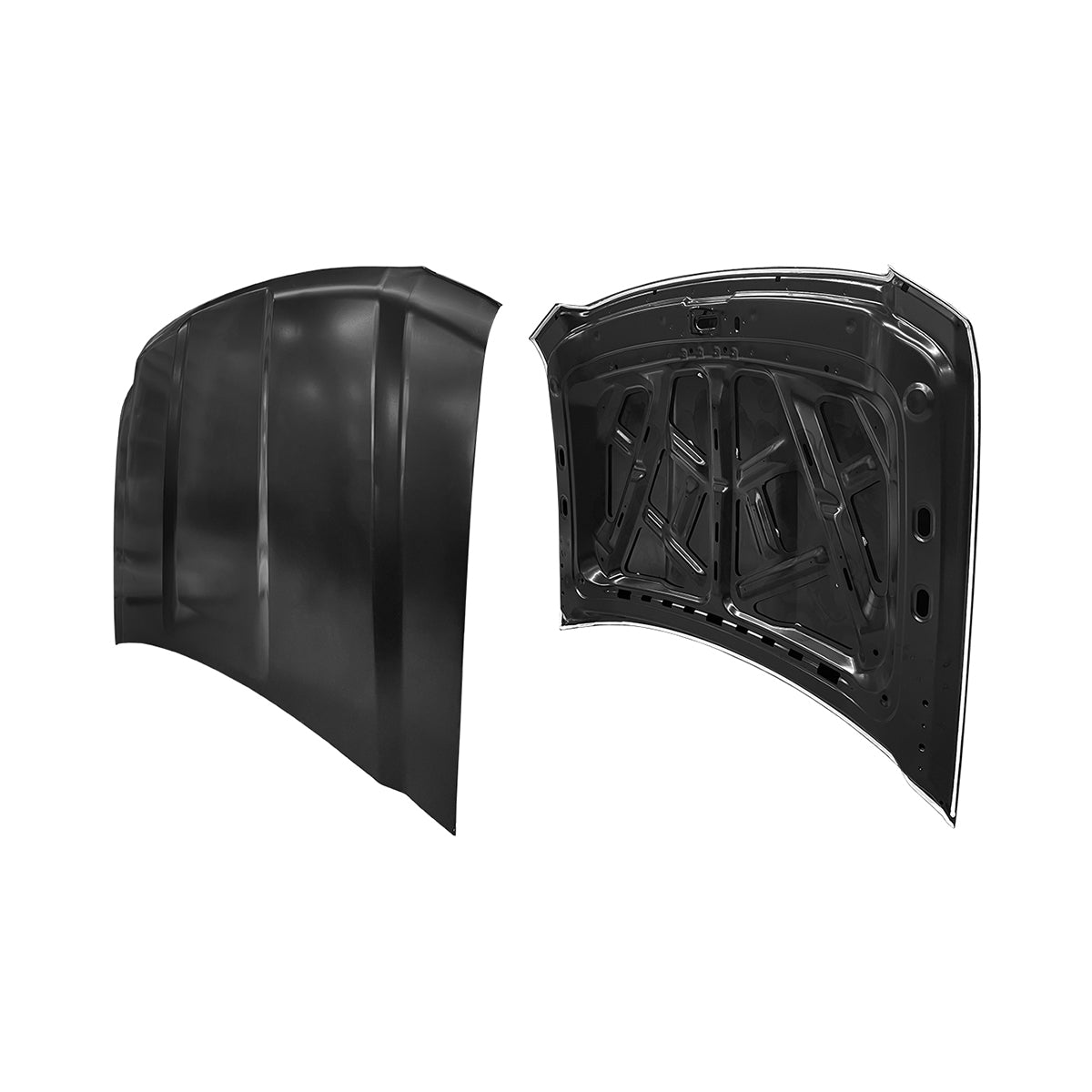 Replacement HOOD, 2014-2019 GMC Sierra 1500, 84348415, (Alum)