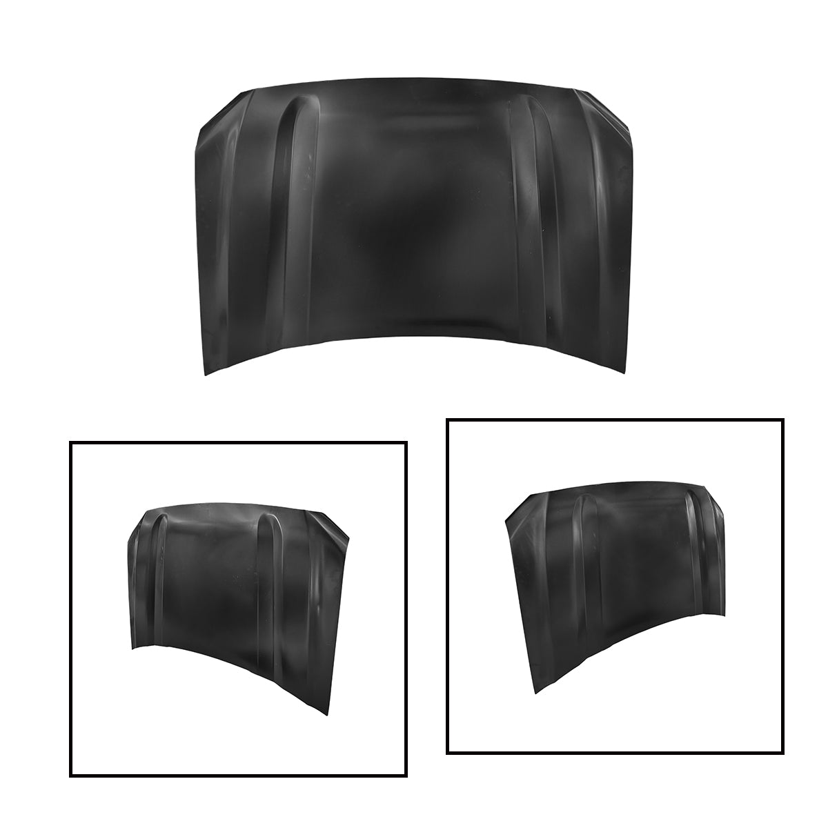 Replacement Hood, 2019-2021 Gmc Sierra 1500, 84610676,(STEEL)