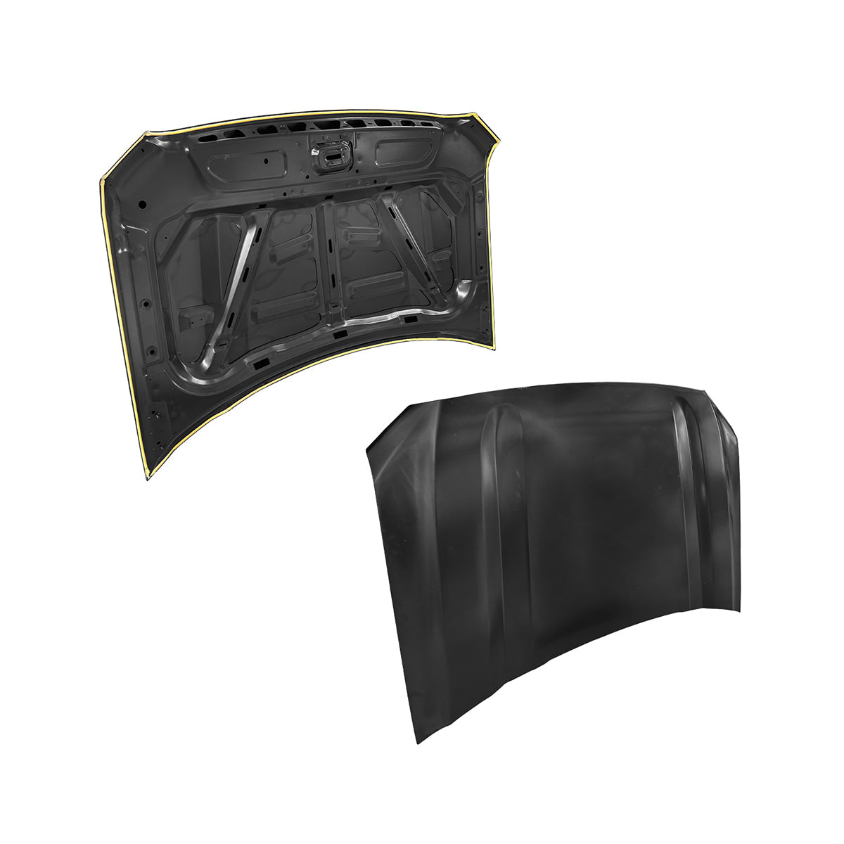 Replacement Hood, 2019-2021 Gmc Sierra 1500, 84610676,(STEEL)