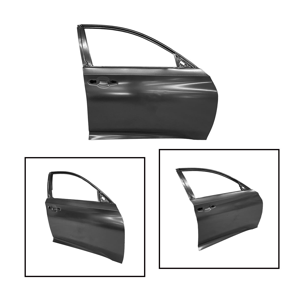 Replacement Front Door, RH, 2018-2022 Honda Accord, (STEEL)