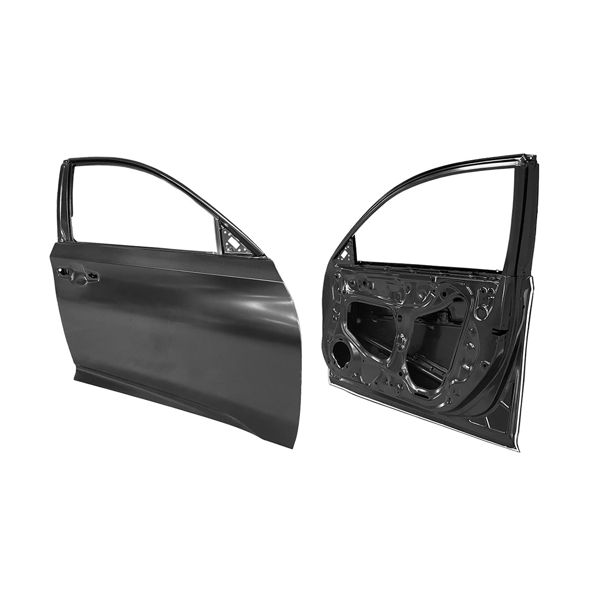 Replacement Front Door, RH, 2018-2022 Honda Accord, (STEEL)