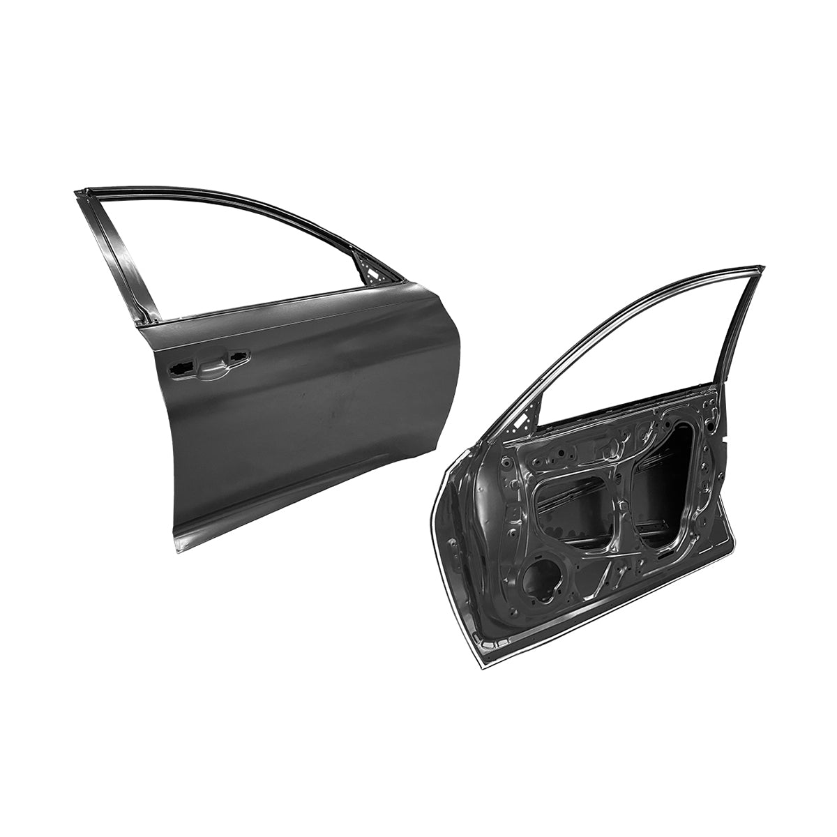 Replacement Front Door, RH, 2018-2022 Honda Accord, (STEEL)