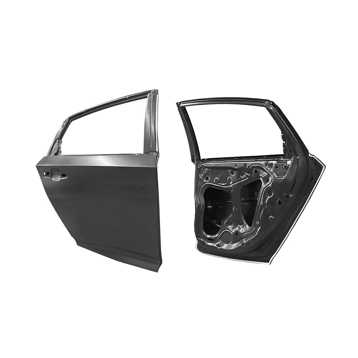Replacement Rear Door, RH, 2018-2022 Honda Accord, (STEEL)
