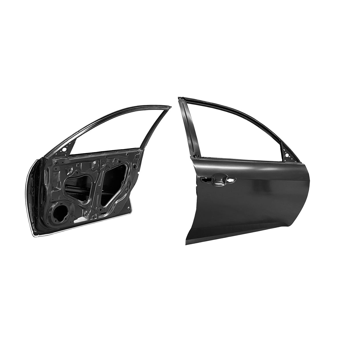 Replacement Front Door, RH, 2016-2021 Honda Civic, (STEEL)