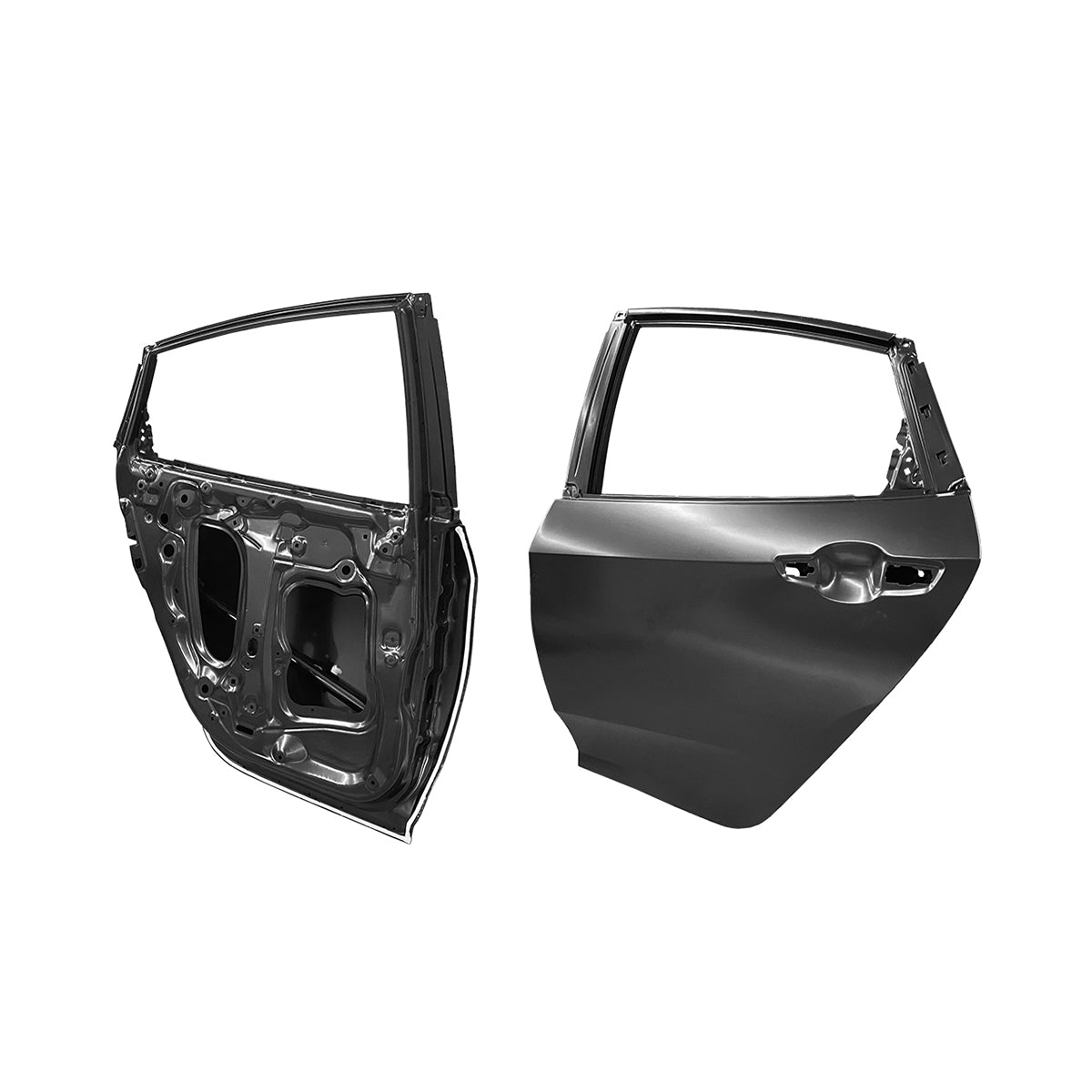 Replacement Rear Door, LH, 2016-2021 Honda Civic, (STEEL)