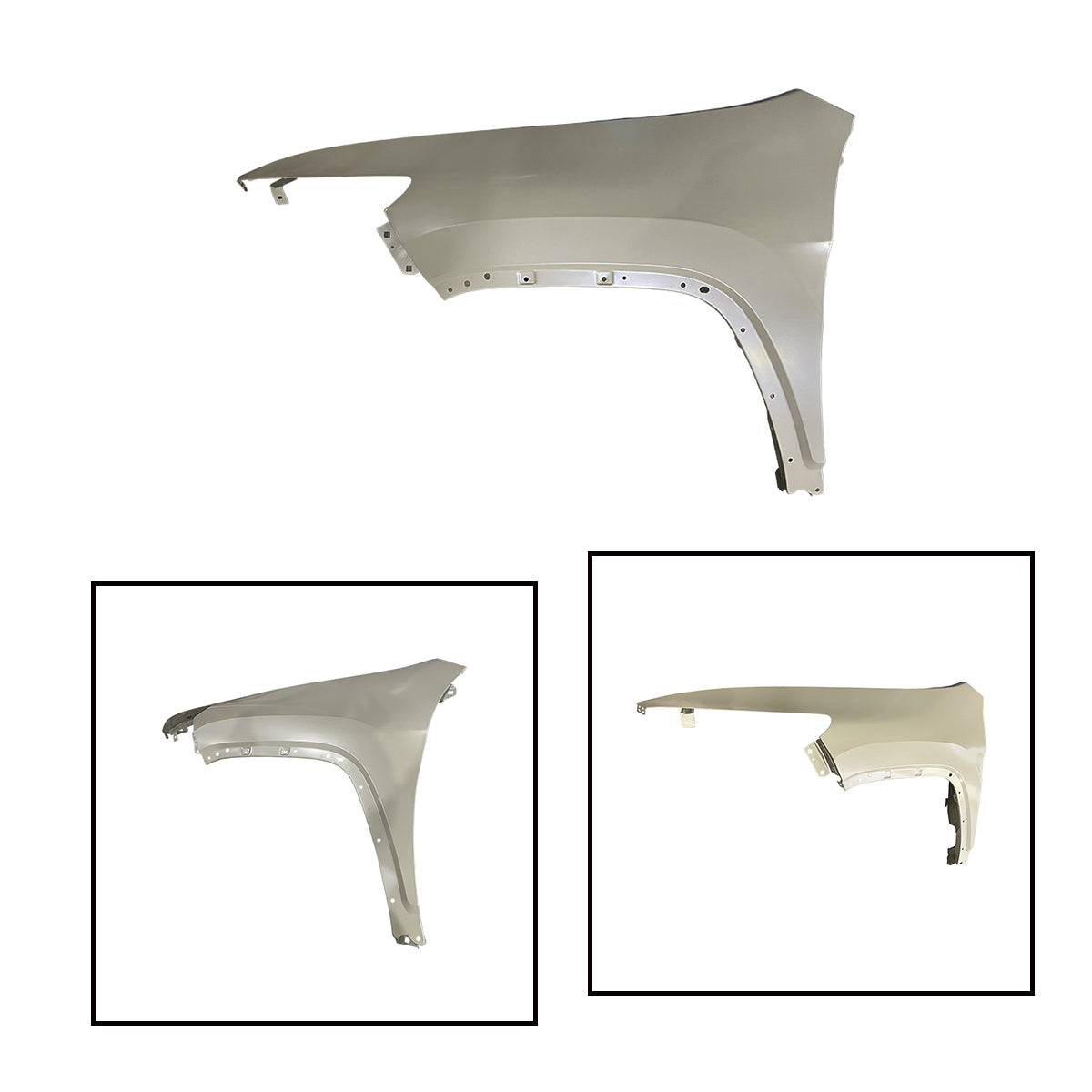 Replacement Front Fender, LH, 2014-2018 Jeep Cherokee, 68103309Af, (STEEL)