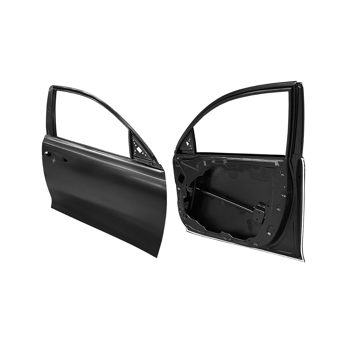 Replacement Front Door, RH, 2016-2019 Kia Optima'16/K5, (STEEL)