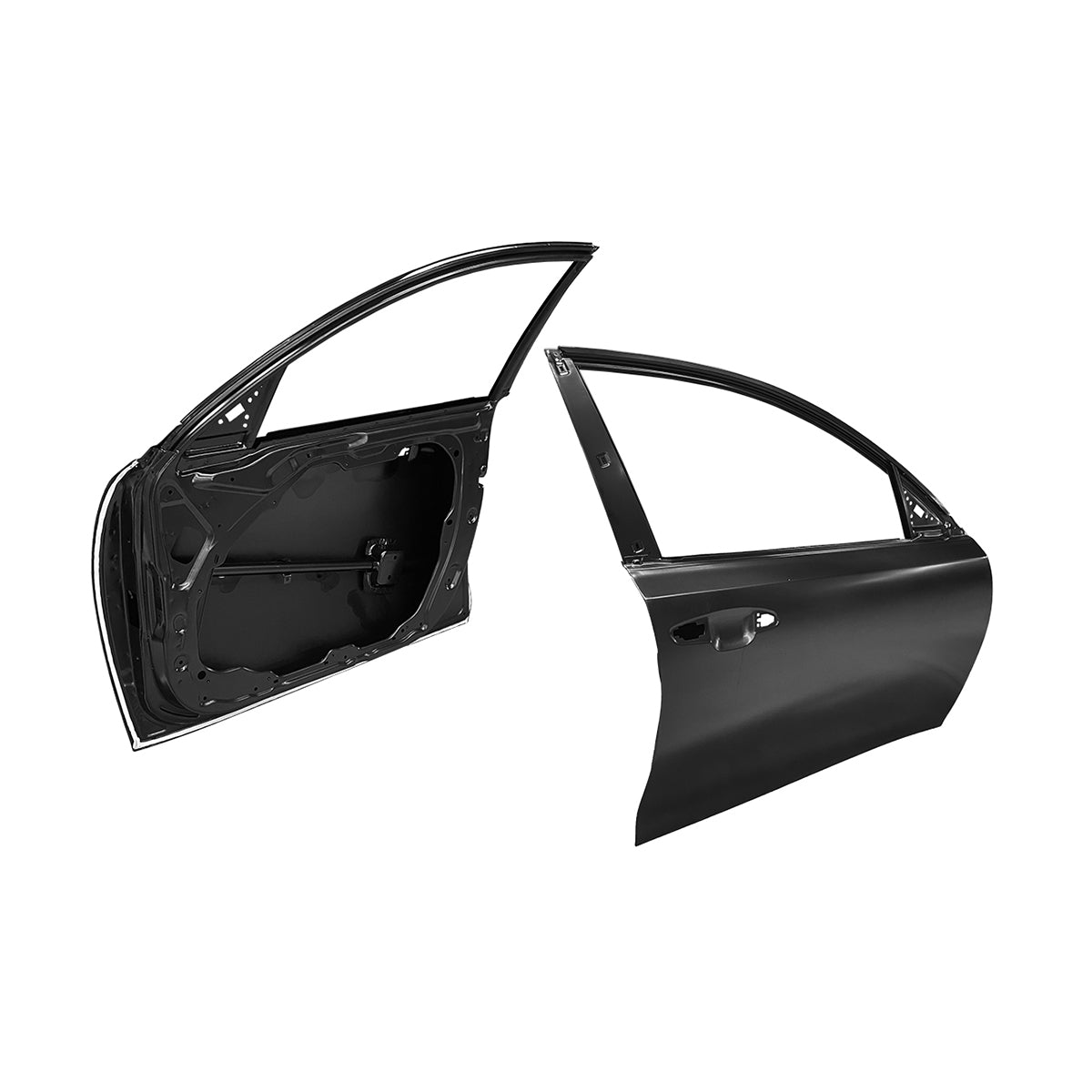 Replacement FRONT DOOR, RH, 2016-2019 Kia Optima'16/K5, (Steel)