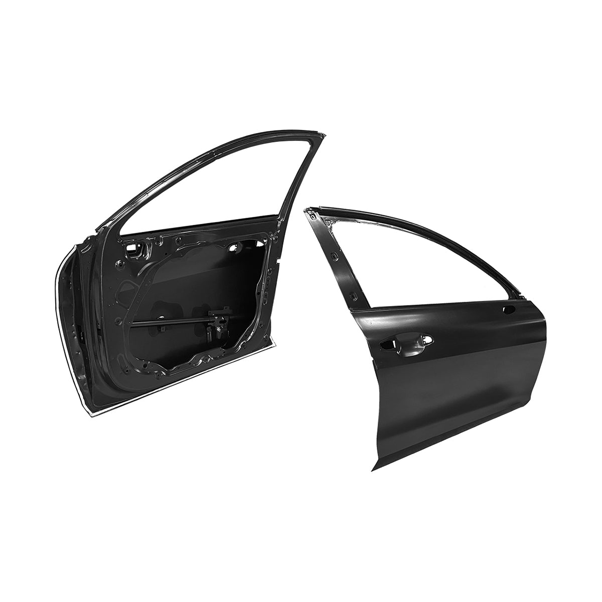 Replacement Front Door, RH, 2020-2023 Kia K5 Optima, (STEEL)