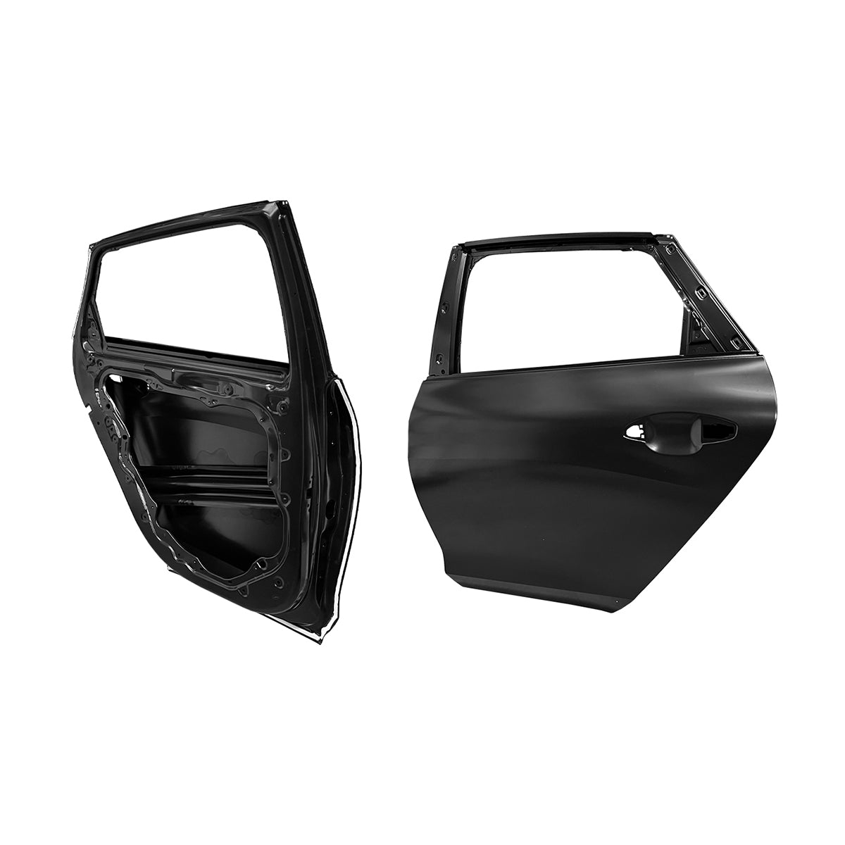 Replacement Rear Door, LH, 2020-2023 Kia K5 Optima, (STEEL)
