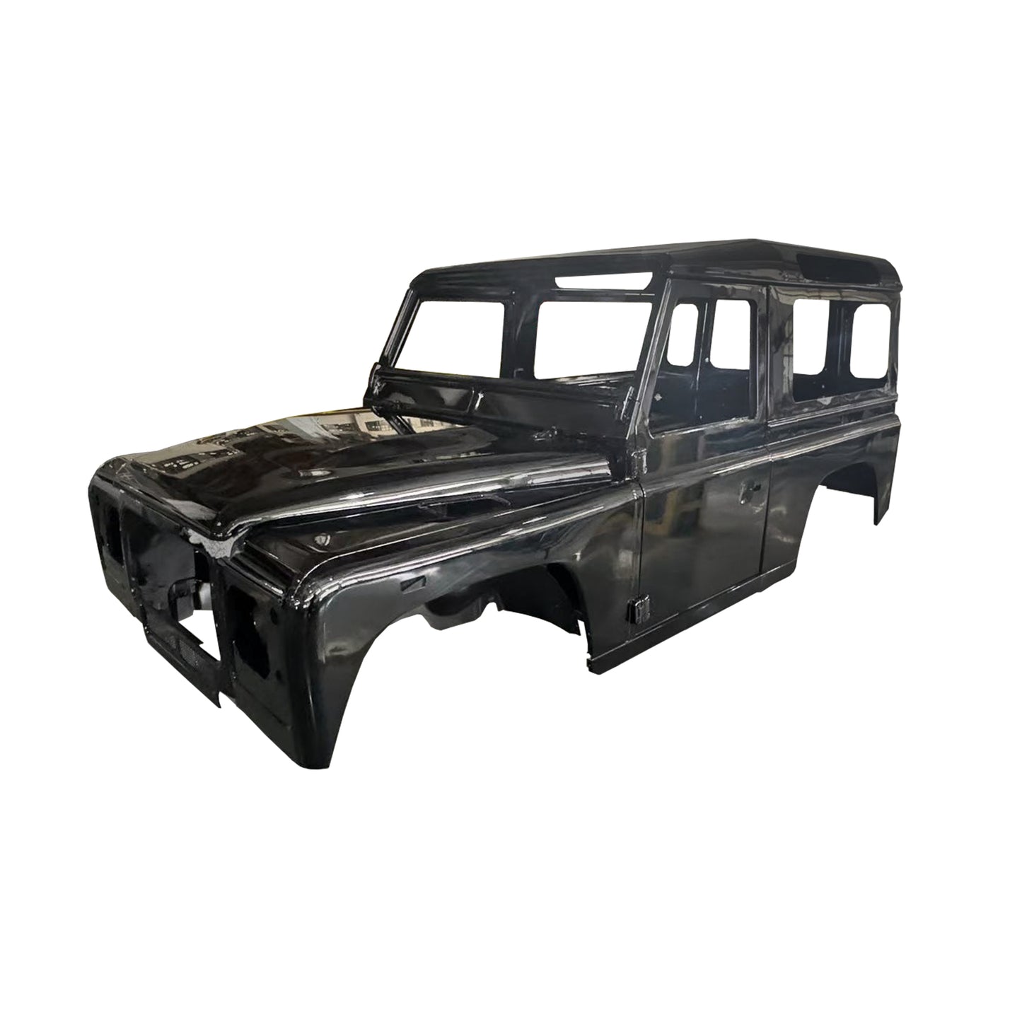 COMPLETE CAB WITH DOORS‚WITH PRIMER(LHD), FOR LAND ROVER DEFENDER 90 TD4, (ALUM+STEEL)