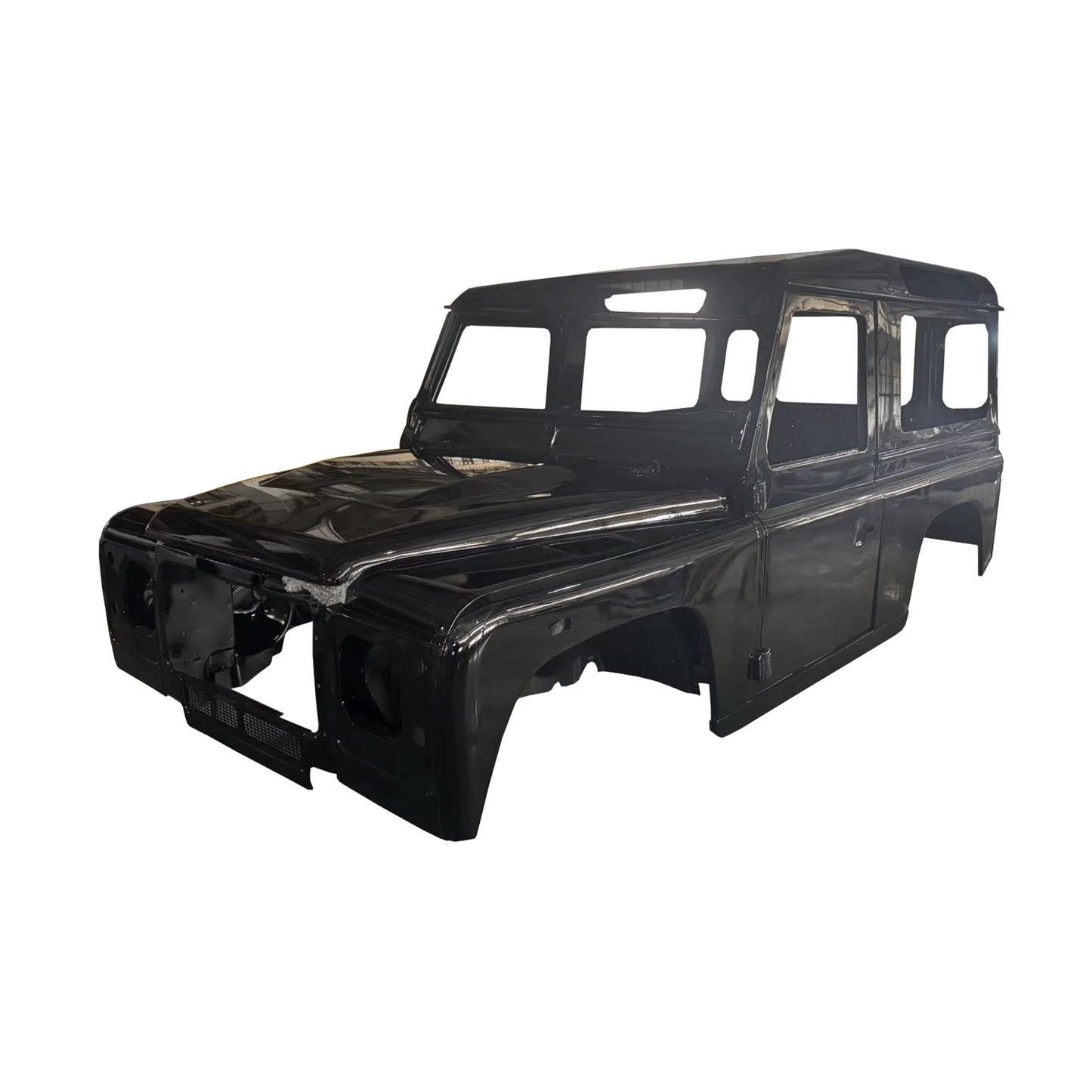 COMPLETE CAB WITH DOORS‚WITH PRIMER(LHD), FOR LAND ROVER DEFENDER 90 TD4, (ALUM+STEEL)