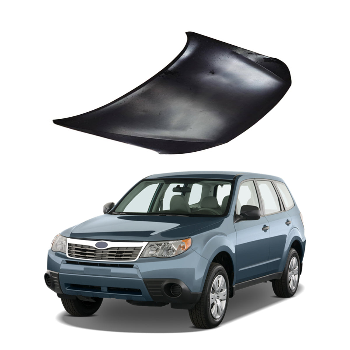 Replacement HOOD, 2012-2019 Subaru Forester, (Steel)