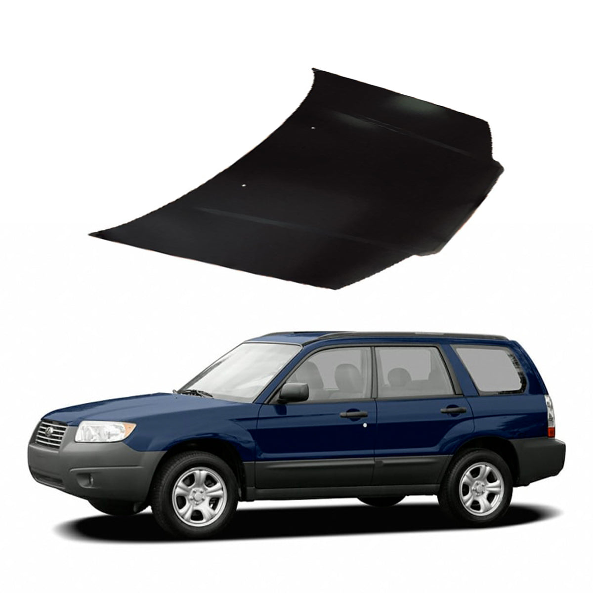 Replacement HOOD, 2006-2008 Subaru Forester, (Steel)