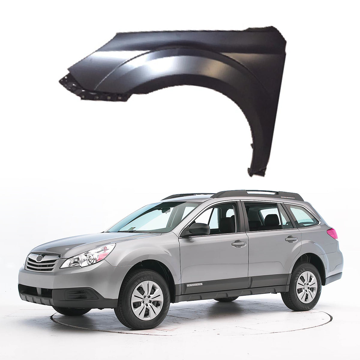 Replacement FRONT FENDER, LH, 2010-2014 Subaru Outback, (Steel)