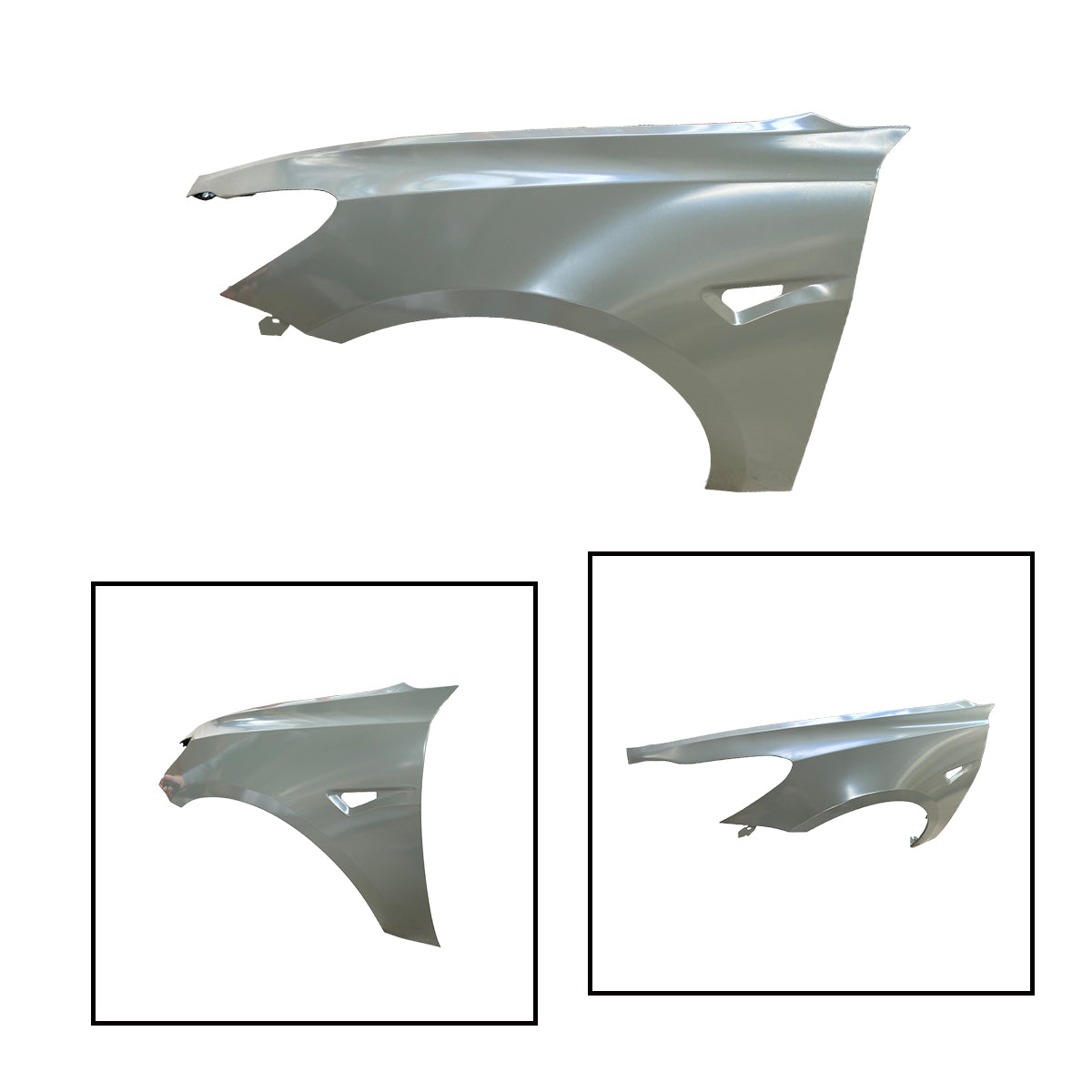 Replacement Front Fender LH, 2015-2023 Tesla Model 3, 1081401E0D, (STEEL)