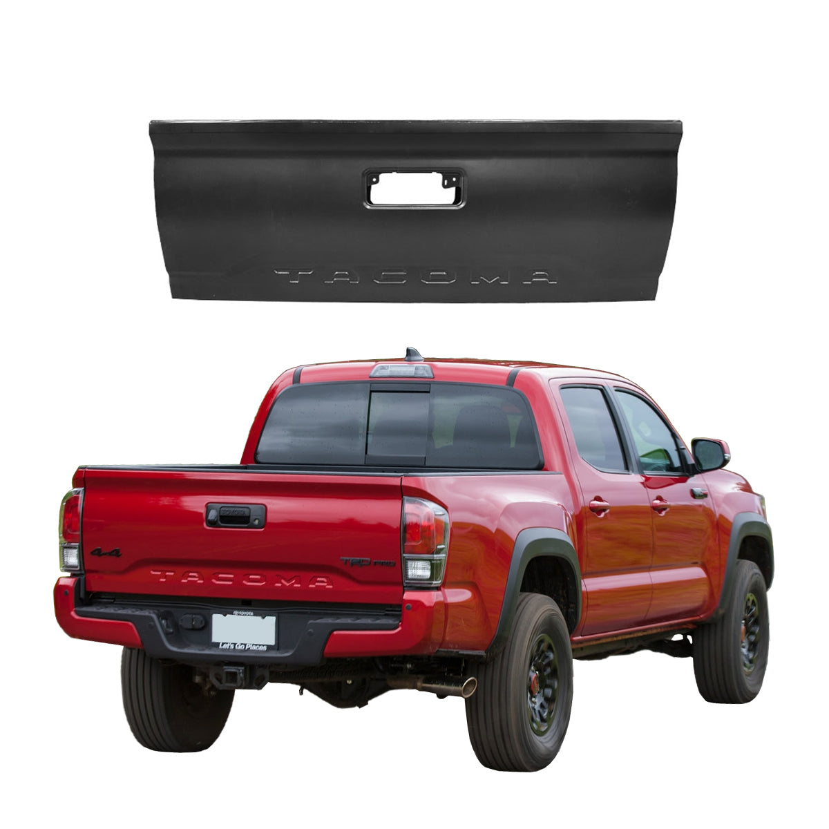 Replacement Tailgate, 2014-2023 Toyota Tacoma, Steel