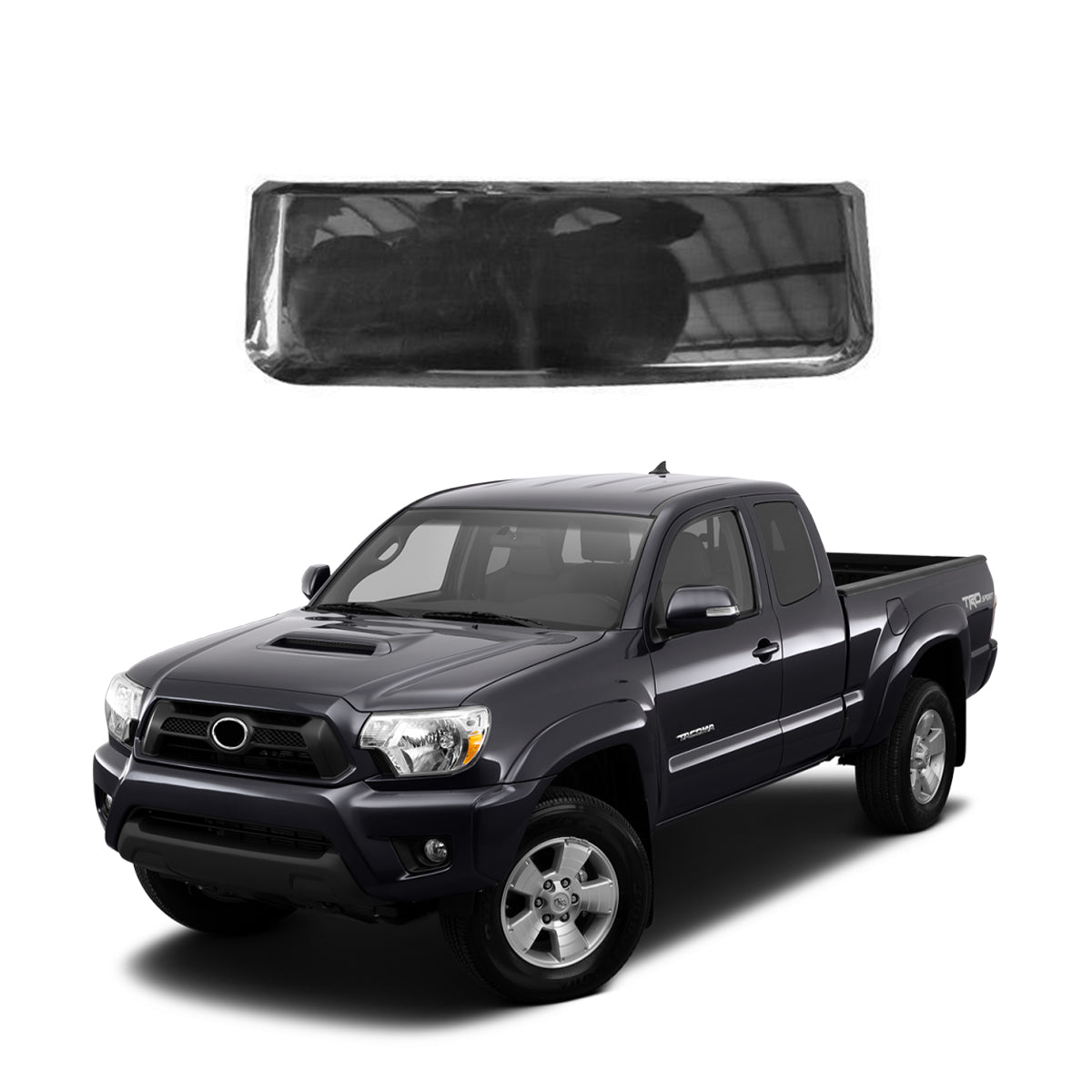 Replacement HOOD PLASTIC PARTS, 2012-2015 Toyota Tacomoa,(Plastic)