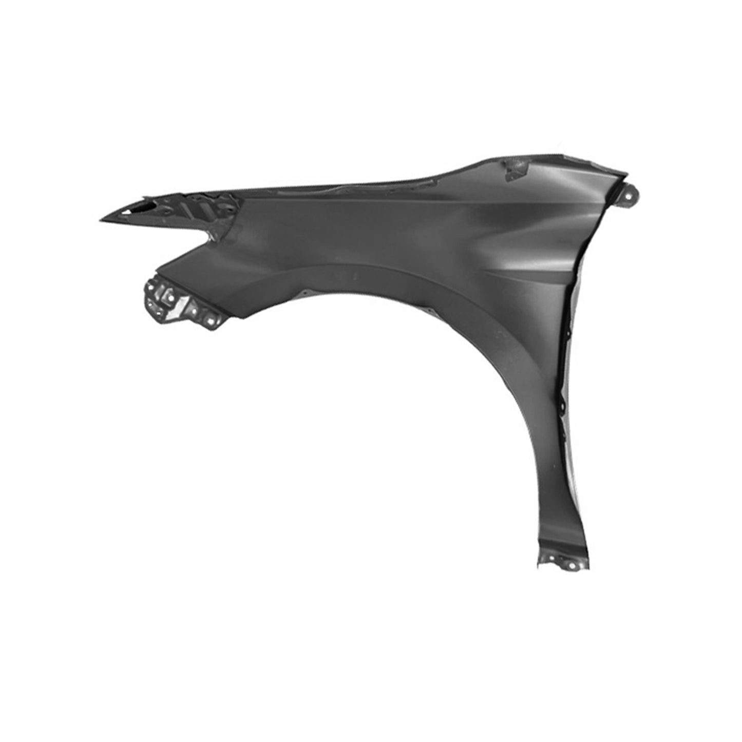 Replacement Front Fender, RH, 2018-2022 Toyota Camry, 53801-33200, (STEEL)
