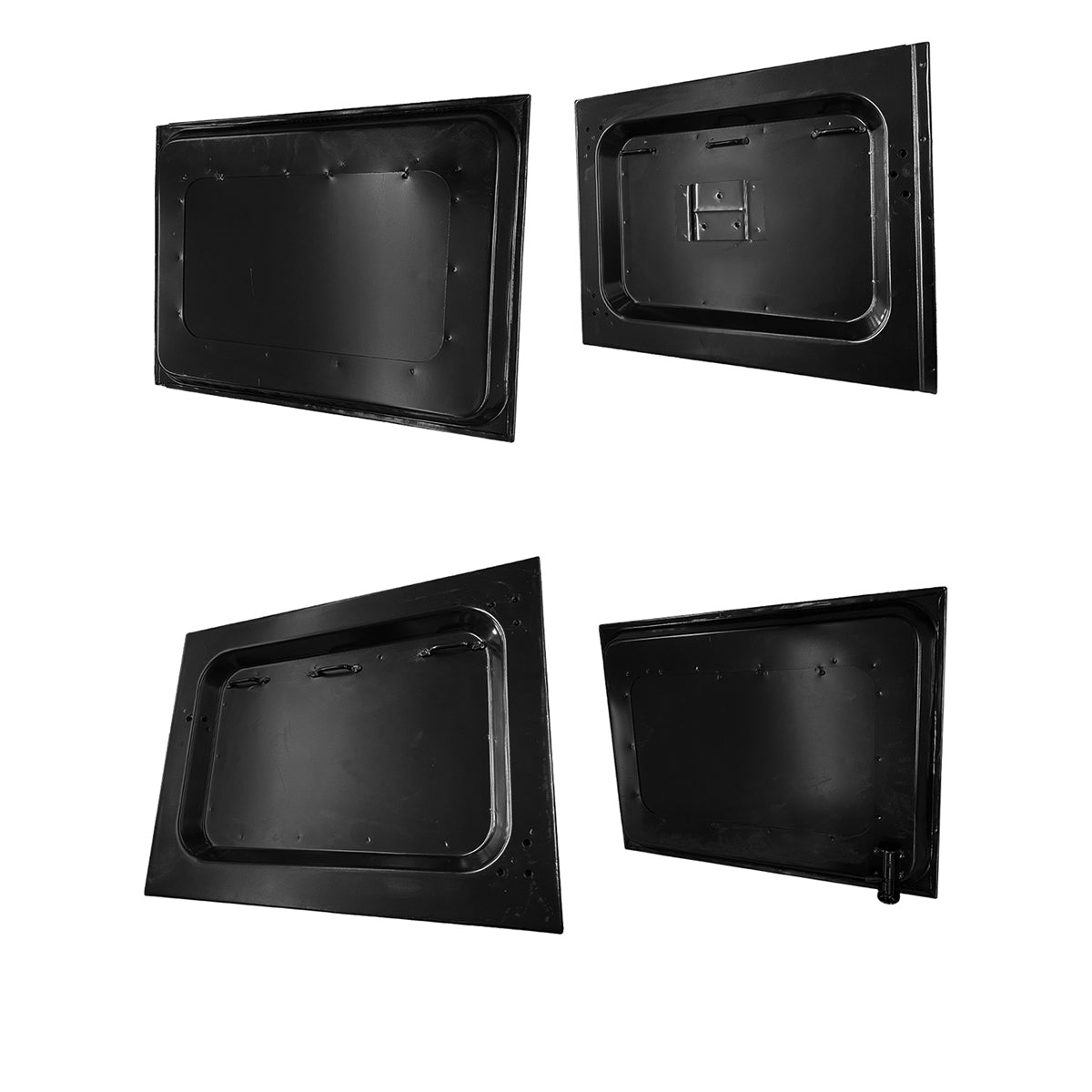 Barn Doors (Tailgate lower) LH and RH, for FJ40 Toyota Land Cruiser with RIGHT hand side spare tire rack, before 1975