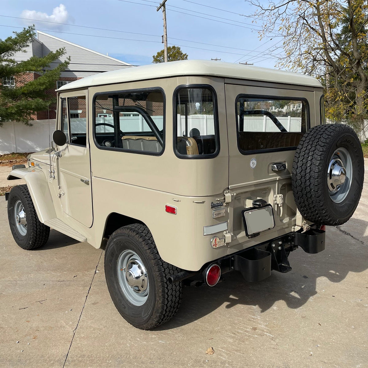 HALF UPPER TAILGATE, for FJ40 Toyota Land Cruiser 1979-1984