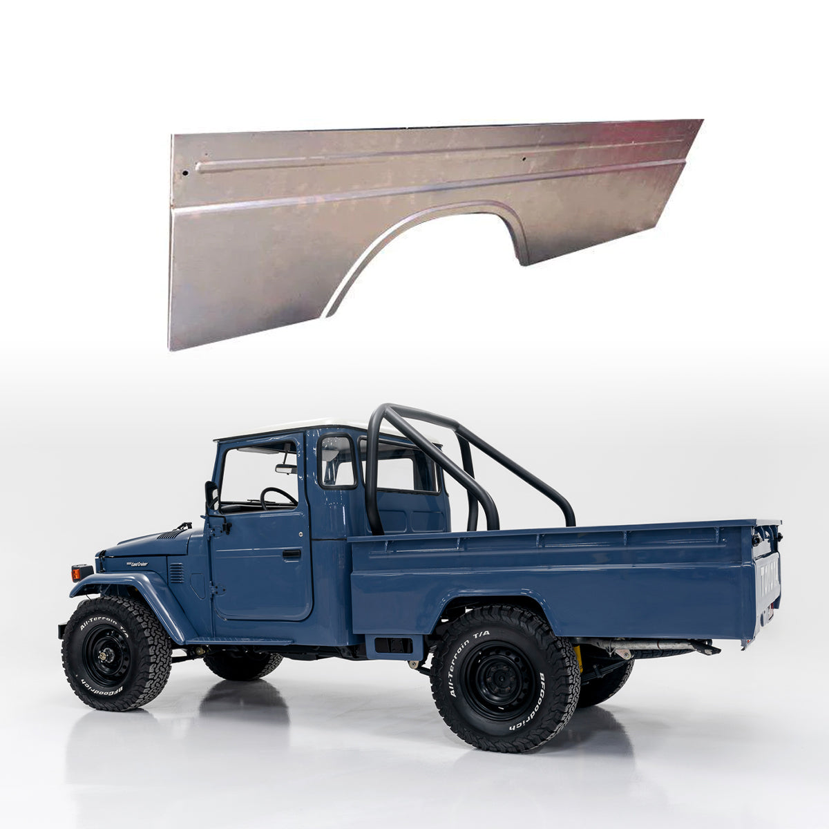 Truck Bed Fender LH, for FJ45 Toyota Land Cruiser