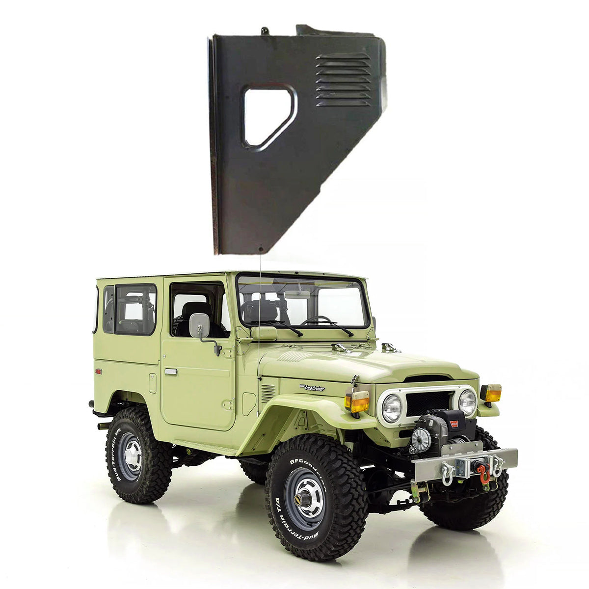 Torpedo Lateral RH, for FJ40, FJ45 Toyota Land Cruiser