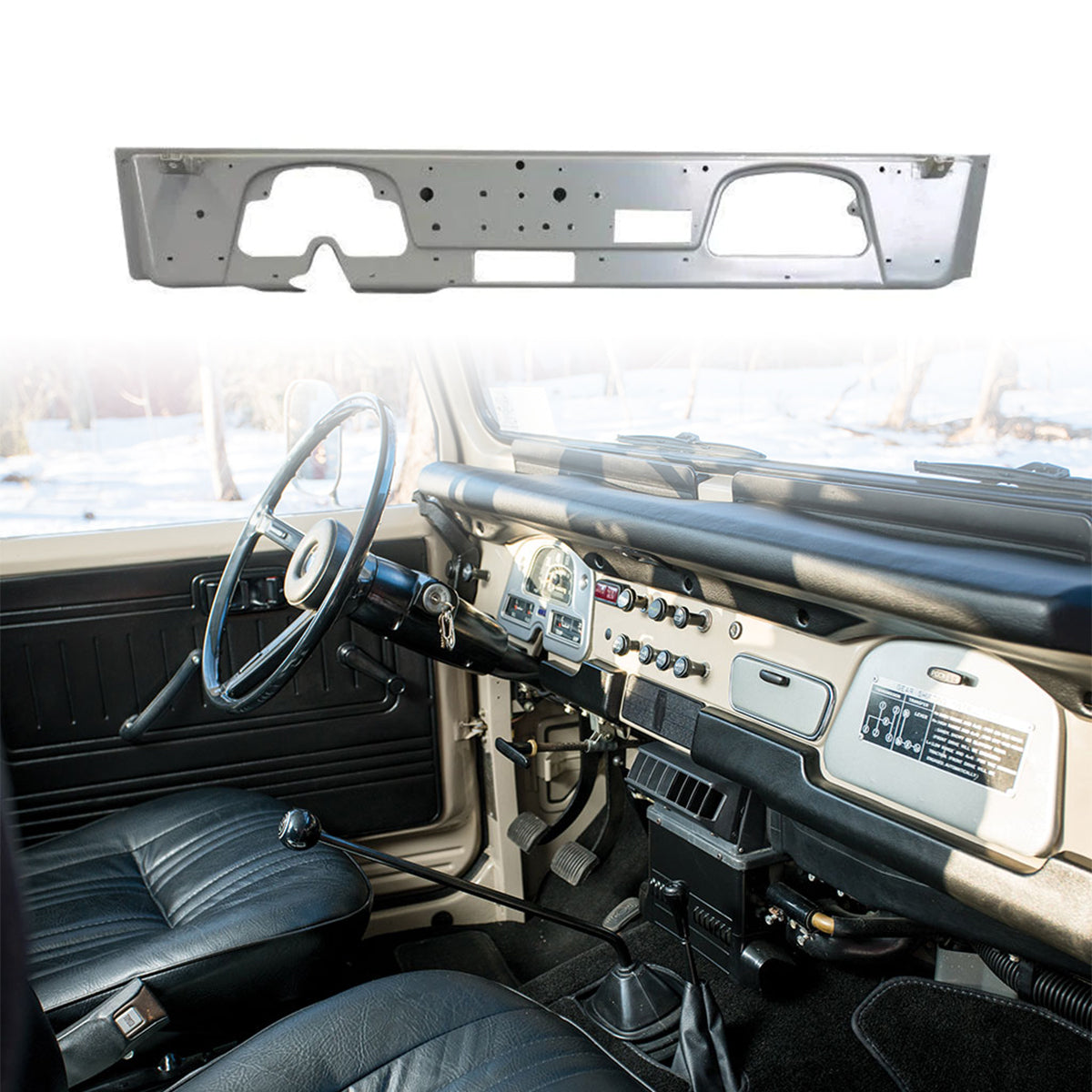 Dash Board Older Model, for FJ40, FJ45 Toyota Land Cruiser