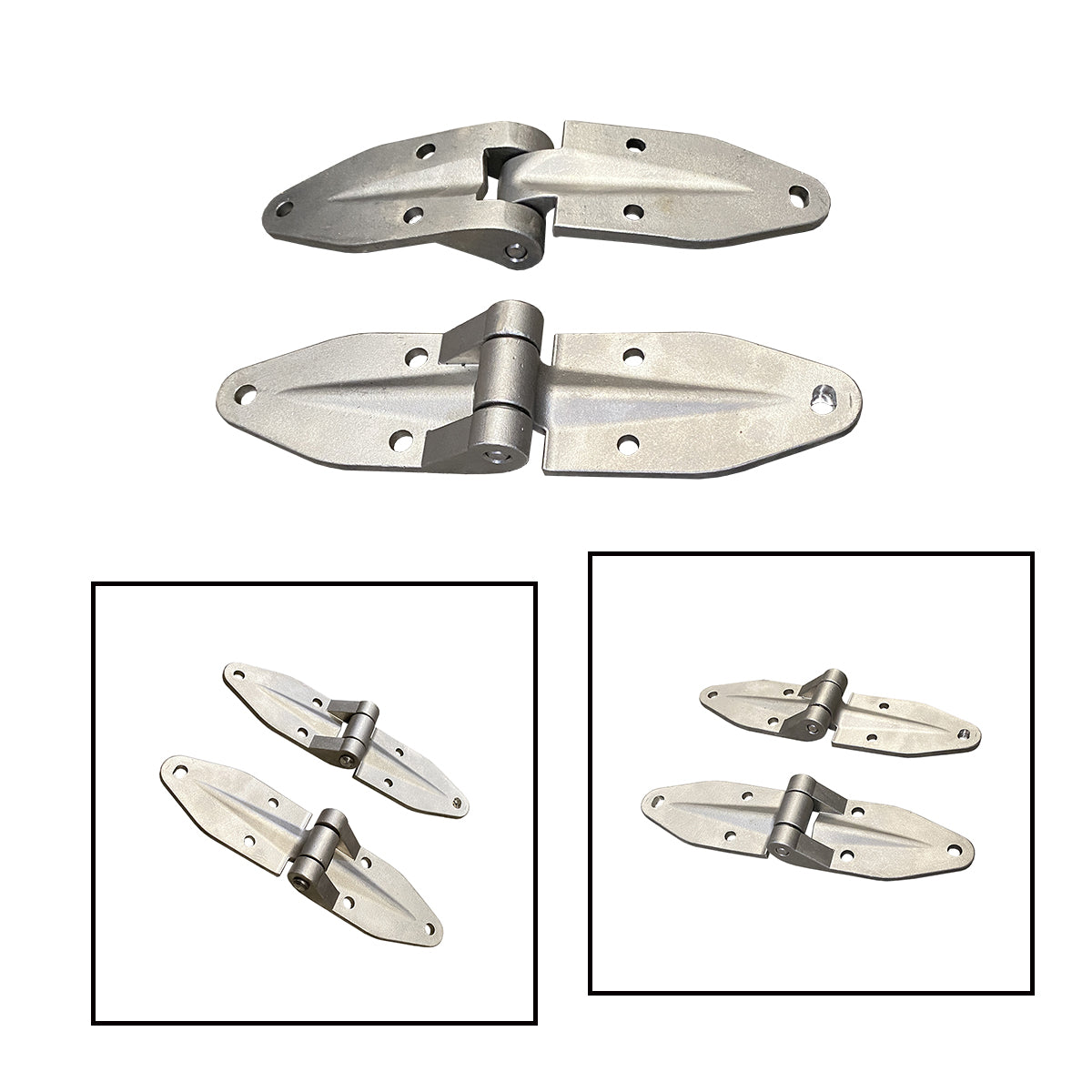 HOOD HINGES, FOR TOYOTA LAND CRUISER FJ40/FJ45 (STAINLESS STEEL)