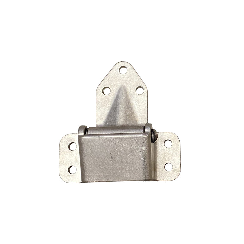 Ambulance Door Upper hinge LH, 1 piece. Stainless Steel, for FJ40 Toyota Land Cruiser