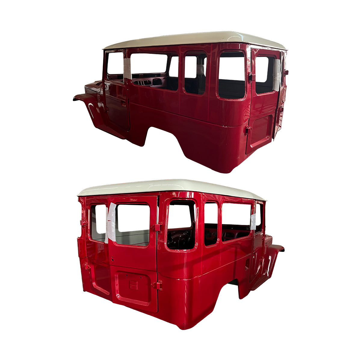 COMPLETE CAB WITH DOORS‚WITH CUSTOM PAINT LH, 1984- FOR TOYOTA FJ43/BJ44, (STEEL)