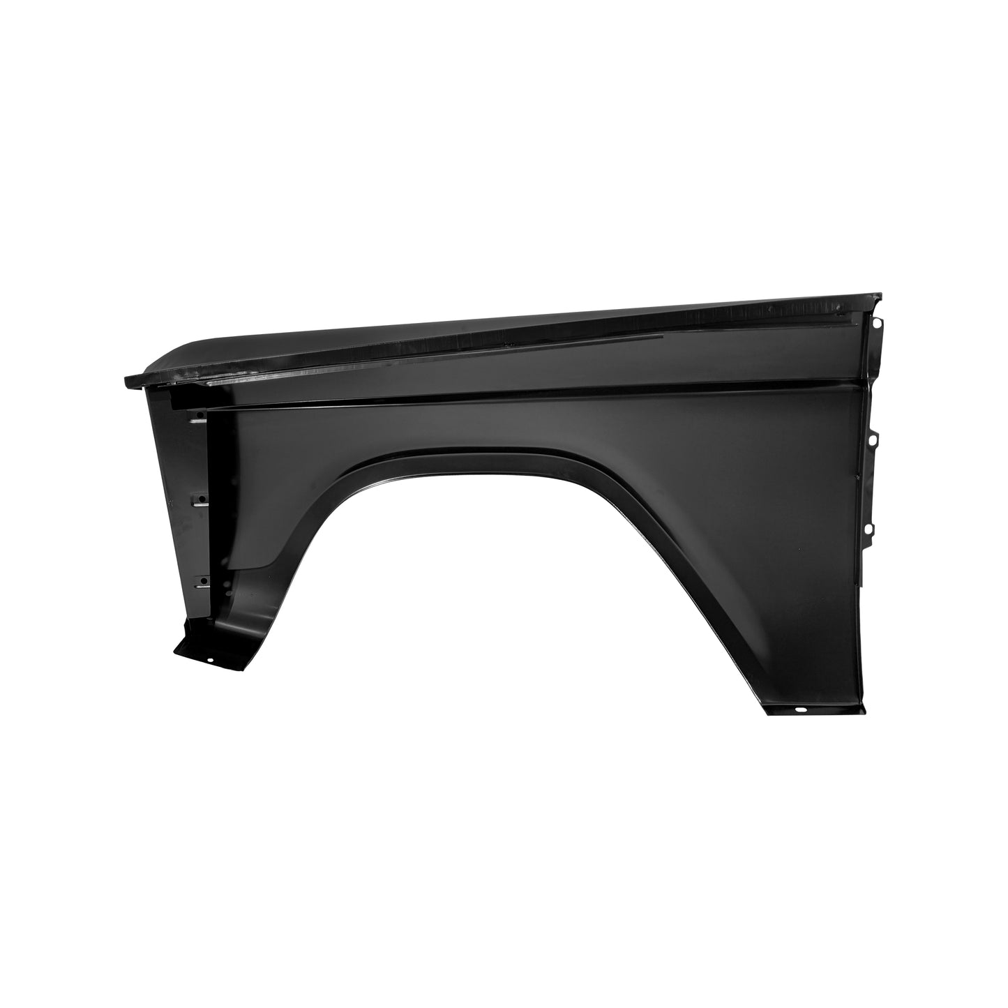 REPLACEMENT FRONT FENDER RH, 1966-1977, FOR FORD BRONCO, (STEEL)