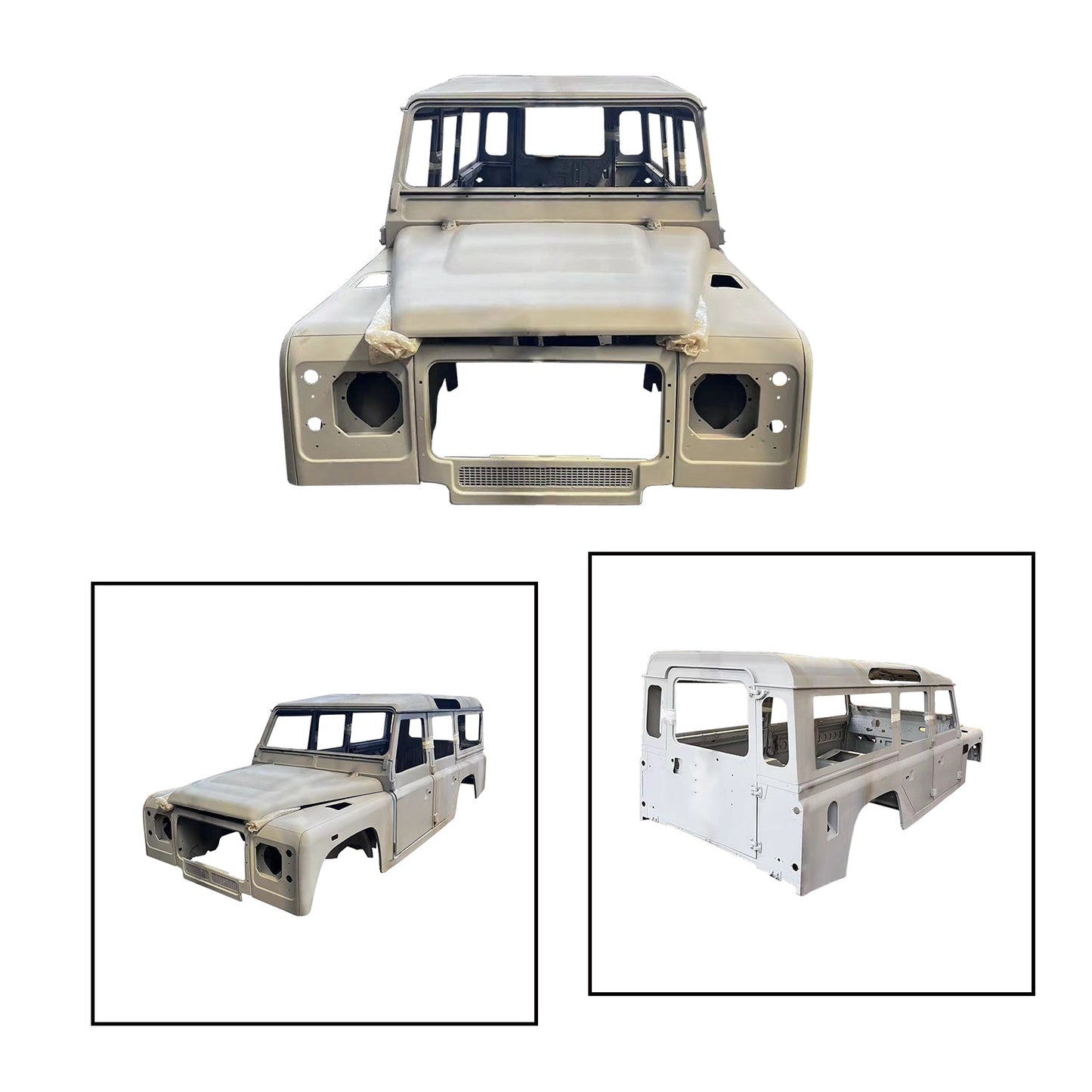 Defender 110 Td4 Complete Cab With Doors,With Primer(LHd)(AL+ST)
