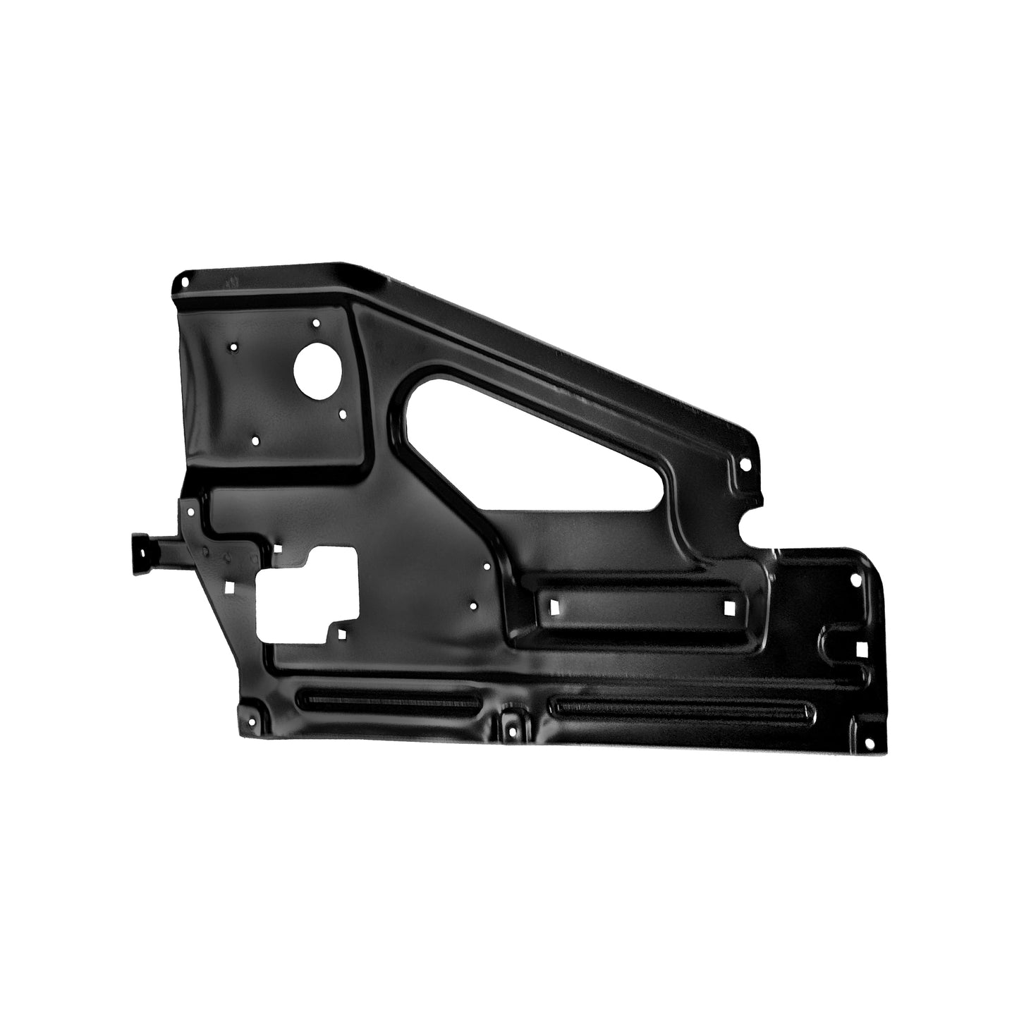 REAR DOOR GLASS REGULATOR PANEL RH, 1998, FOR LAND ROVER DEFENDER 90/110 TDI/TD4, (STEEL)