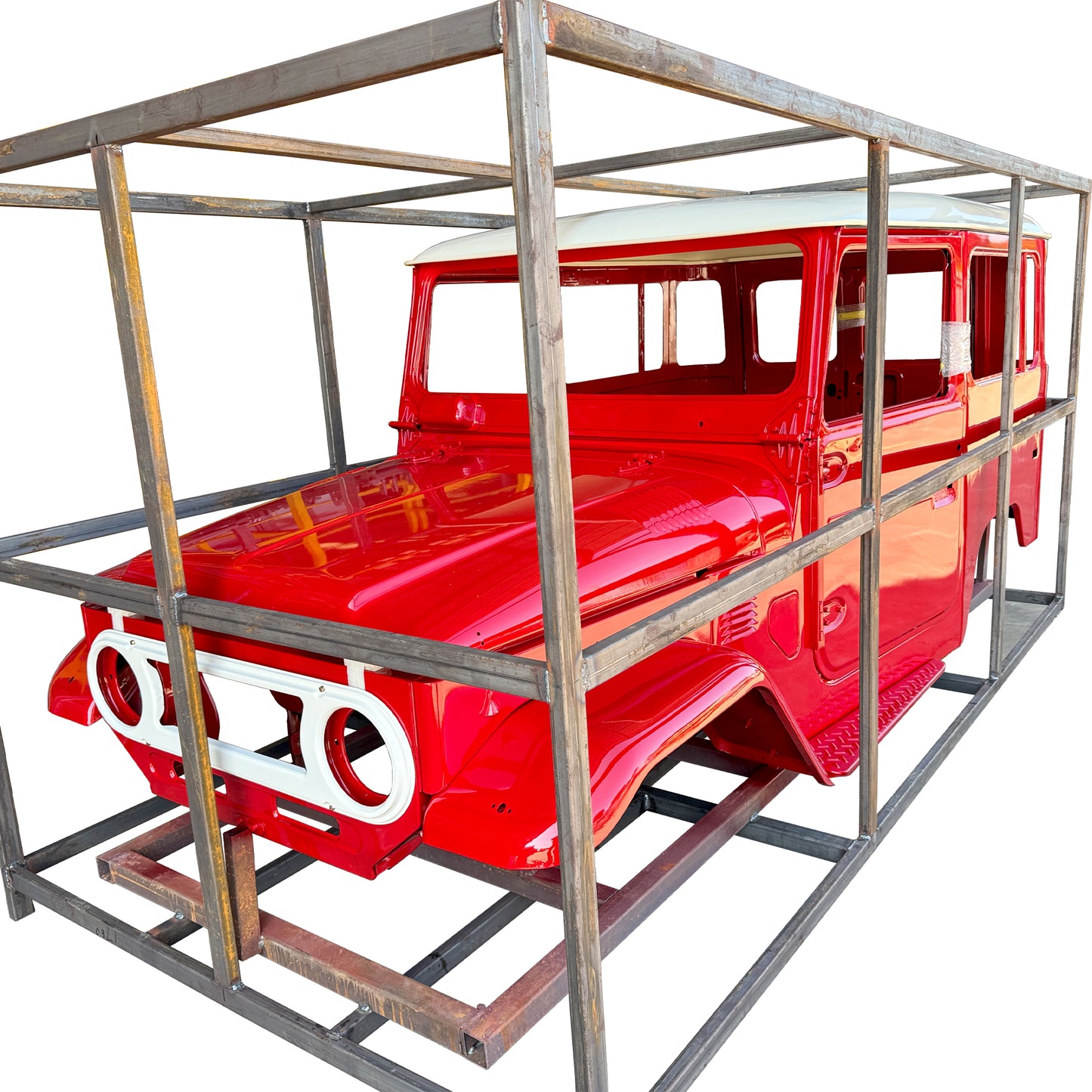 COMPLETE CAB WITH DOORS‚WITH CUSTOM PAINT LHD, FOR TOYOTA LAND CRUISER FJ40 1968 (STEEL)